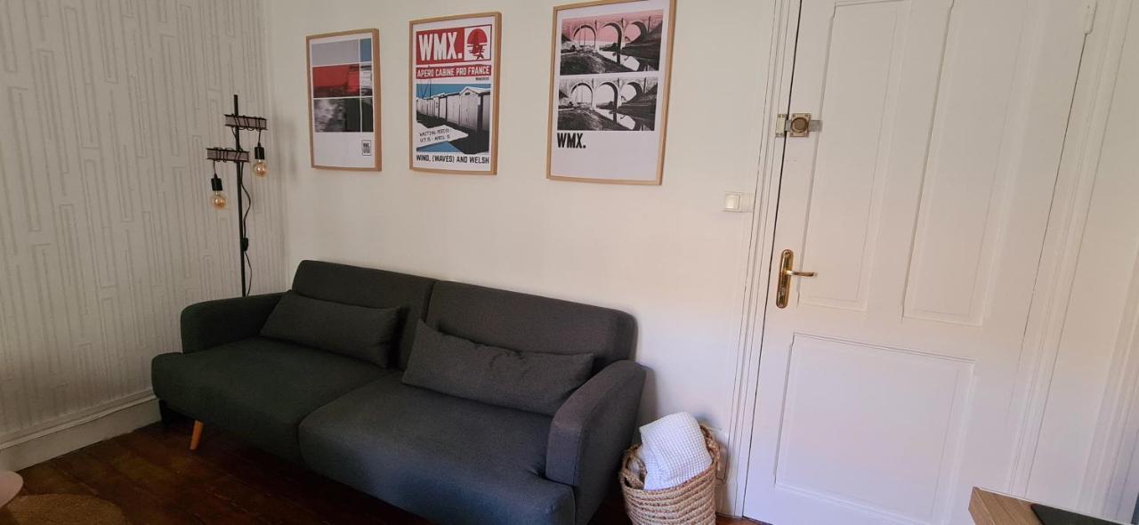 Wimereux 30M2 1 Chambre Et 1 Canape Lit A 2 Pas De La Plage Et Du Centre Exteriör bild